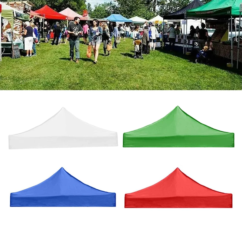 

3*3m Outdoor Advertising Folding Exhibition Booth Tent Parasol Top Fabric Four Corners Awning Fabric Clothe Awnings Fabrics