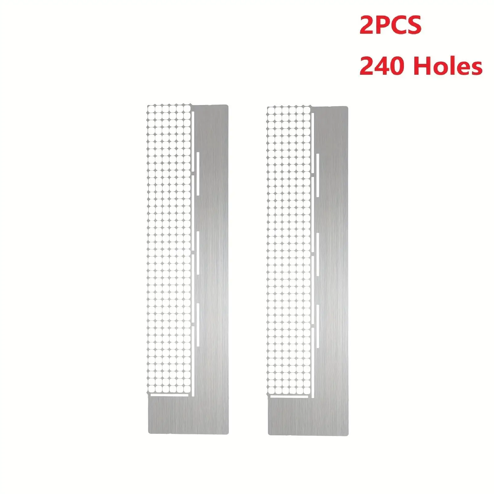 2Pcs Diamond Painting Dotting Ruler Model L141 240 Holes with Nano Adhesive Tool Magic Dotting Ruler - view 3