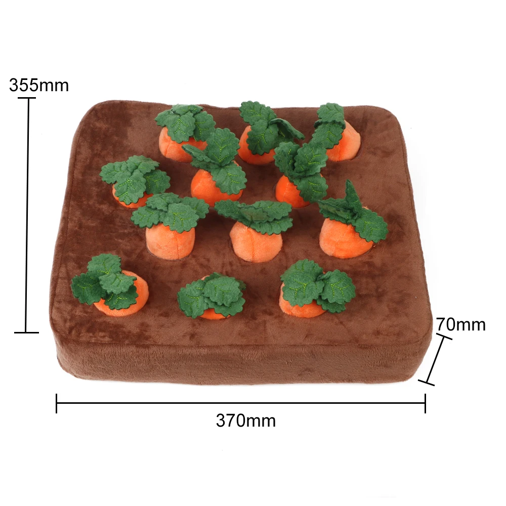 Hide Food Toys Pets Sniff Pet Vegetable Chew Toy Dog Cat Toy To Improve Eating Habits Durable Chewing Toy Carrot Plush