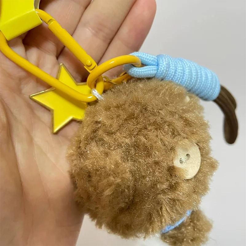 Ours de dessin animé en peluche, poupée pendentif, sac à dos, porte-clés, cadeau décoratif pour anniversaire d'enfants, Animal en peluche doux à collectionner