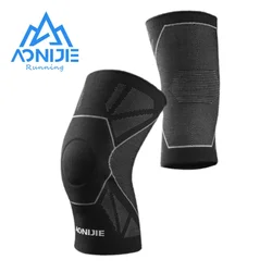 AONIJIE E4108 Ginocchiera protettiva monopezzo Supporto manica di compressione Ginocchiera avvolgente Ginocchiera da pallavolo per artrite da corsa