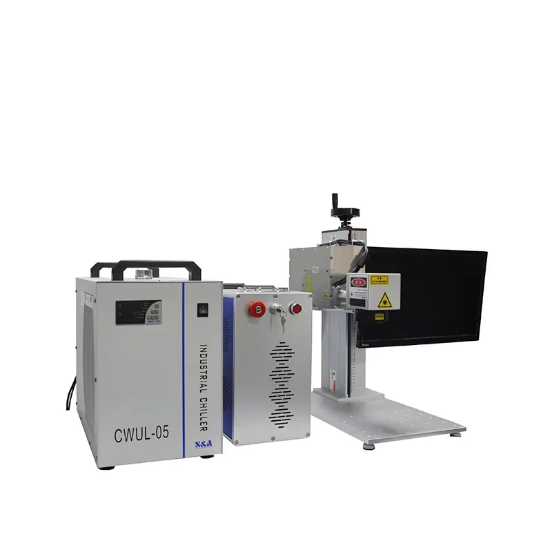 Macchina per marcatura di fibre portatile Mini Jpt 3D 20W 30W 100W Max Uv Galvo Macchina per marcatura 5w 10W Stampa