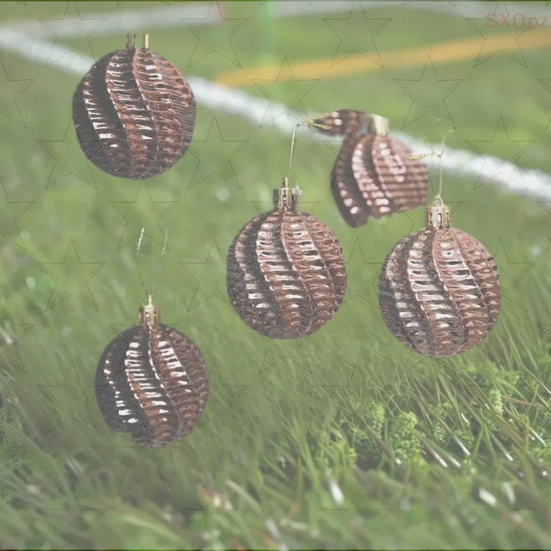 

6 шт./компл. Рождественский шар, шампанское, тыквенный шар, рождественские декоративные подвесные украшения, вечерние рождественские сферы, кулон