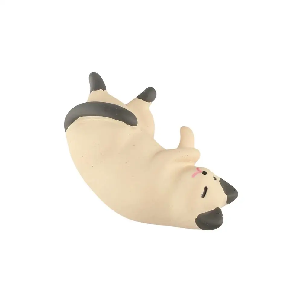 Leuke gesimuleerde kat koelkast ornamenten simulatie handwerk kat hars accessoires hars slaap kat luie kat miniaturen kast