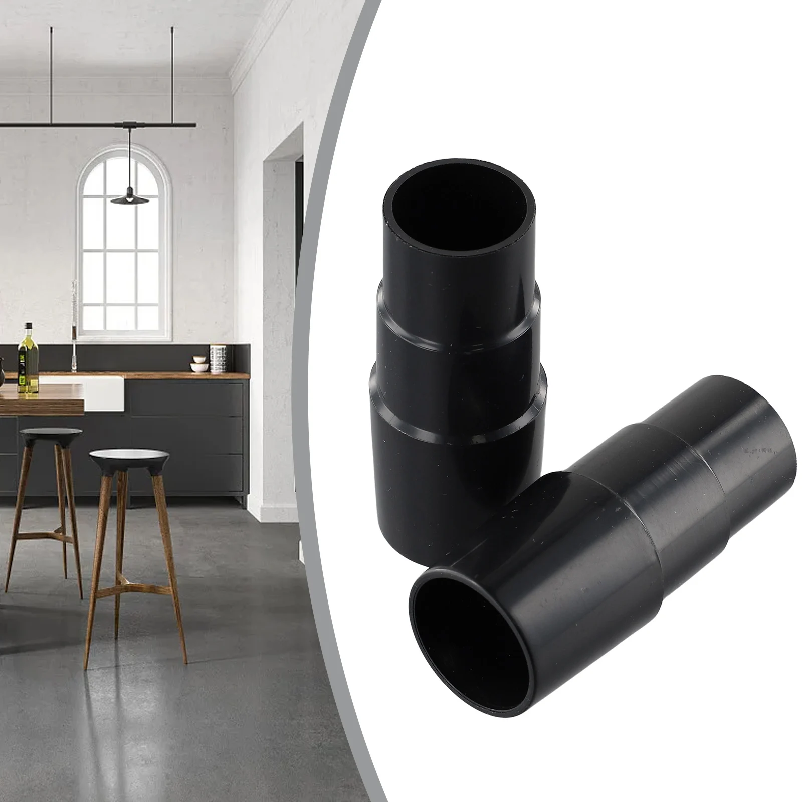 

2pcs Vacuum Cleaner Hose Adapters For All 32mm Inner Diameter Brush Heads Converted To Outer Diameter 32mm-35mm Brush Head