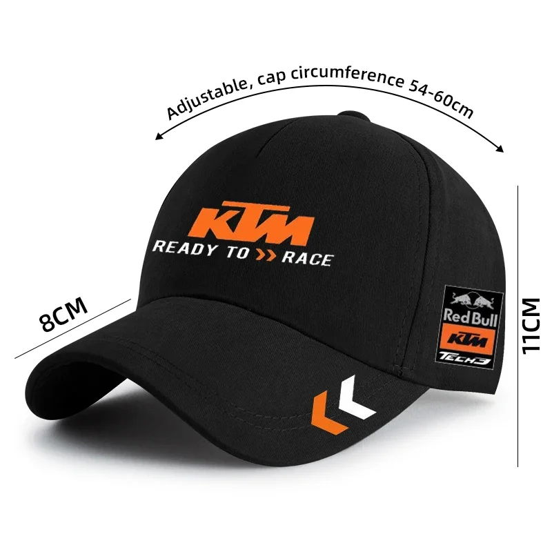 قبعات البيسبول للدراجات النارية قبعات واقية من الشمس قبعة Snapback لـ KTM Duke SW RC 125 200 390 690 790 990 Adventure #2