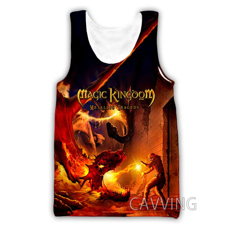 CAVVING 3D Printed  Magic Kindom  Rock  Tank Tops Harajuku Vest  Summer Undershirt Shirts Streetwear for Men/women