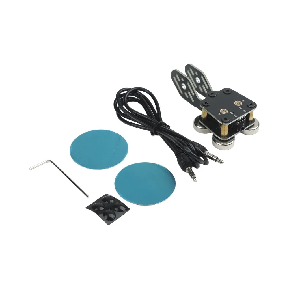 Metal Double Paddle Electric Key Automatic Trainer With For Shortwave Radio Code Practice And PC Connection