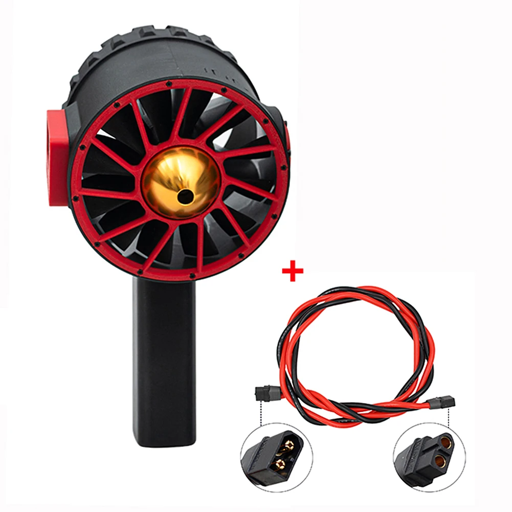 Powerful Blower 90mm Brushless Motor Turbo Violent Fan Air Blower 5000g Thrust High Speed Ducted Fan Computer Keyboard Cleaner