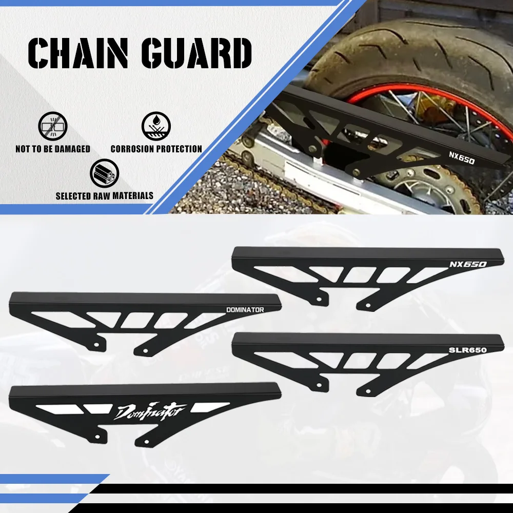 

For Honda NX650 Dominator 1988-2000 FMX 650 2005-2007 SLR650 1997-2000 Motorcycle Accessories Rear Chain Guard Cover Protector