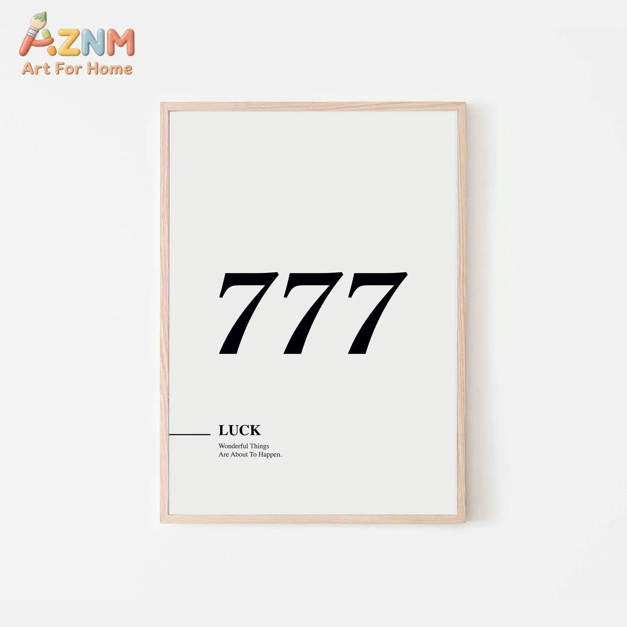 AZNM Angel Number Canvas Wall Art Vintage Cherub Sketch Minimalist Numerology Spiritual Aesthetic Room Decor Unframed