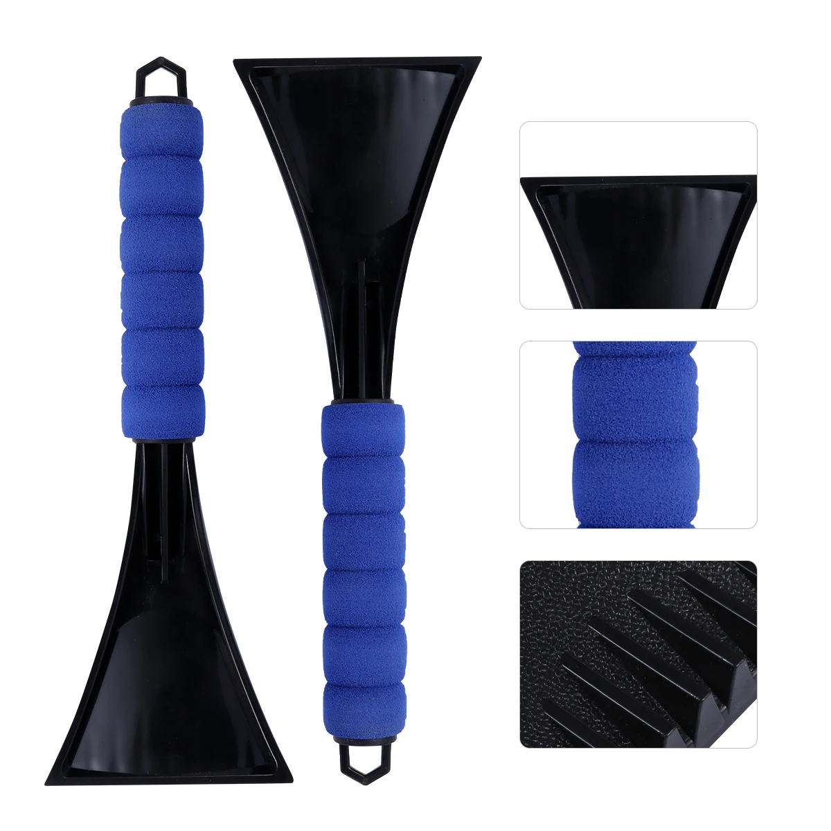 

2PCS Snow Shovel Durable ABS EVA Handle Winter Removal Products Lightweight Car Tools Maintenance