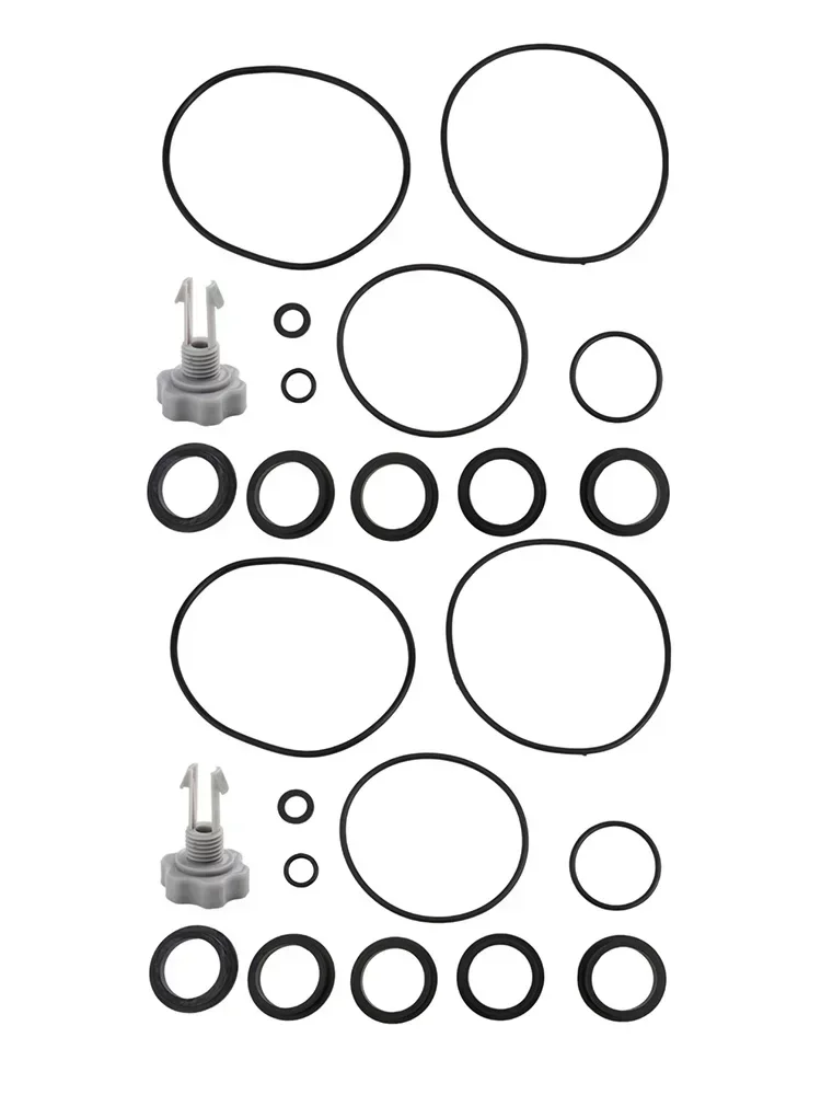 Para bombas de filtro de arena Intex, sellos de bomba de piscina, Kit de juntas tóricas, Kit completo de mantenimiento de piscina, juntas tóricas de trampa de hojas