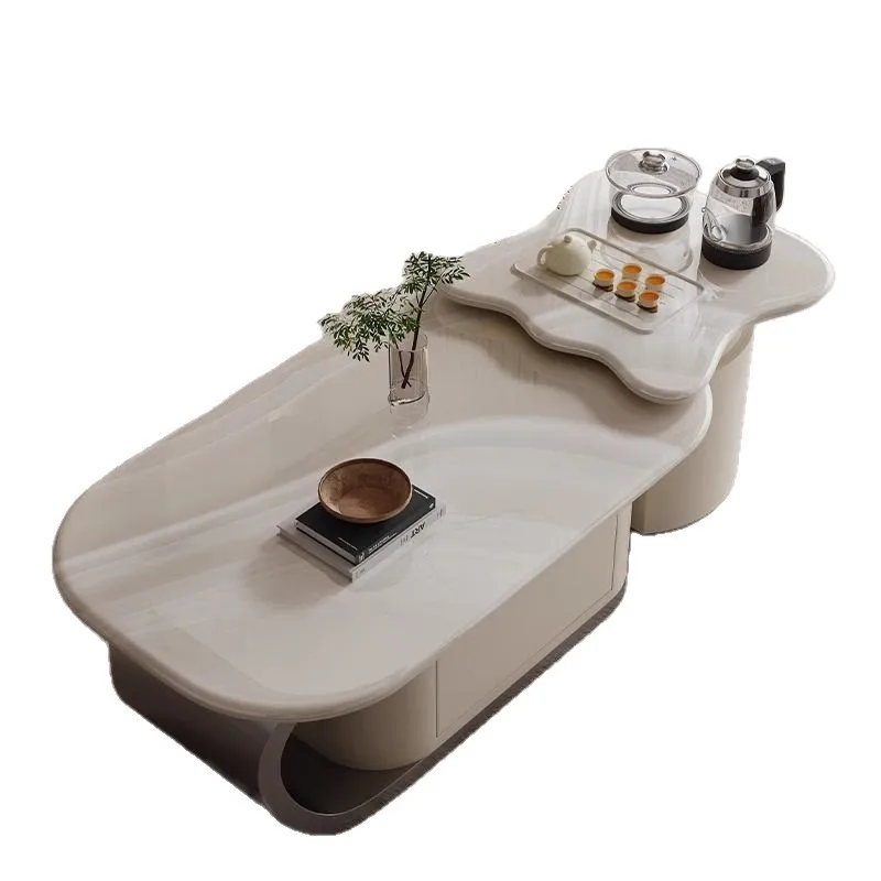 

Slate kung fu coffee table, living room for home use, small apartment