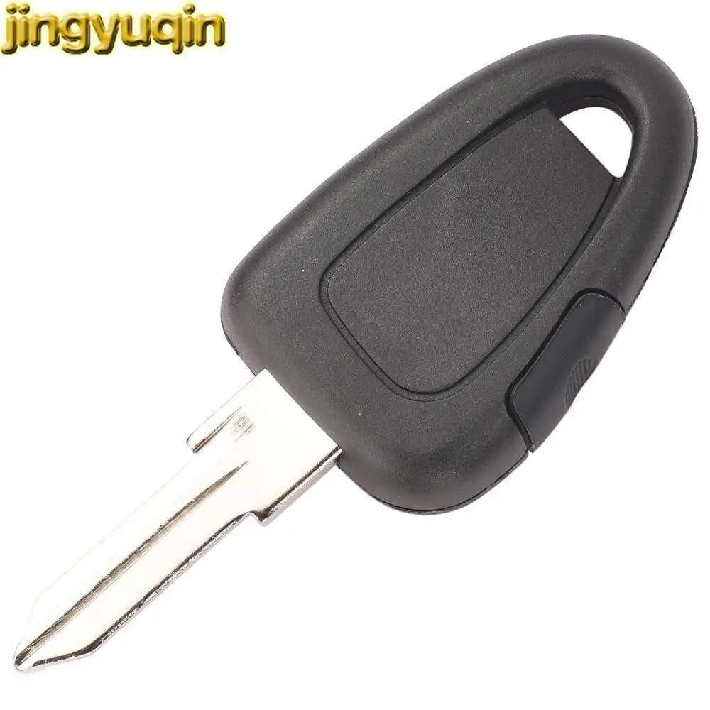 

Jingyuqin 10pcs Remote Car Key Fob Shell For Fiat IVECO with Transponder Holder No Chip Uncut Blade