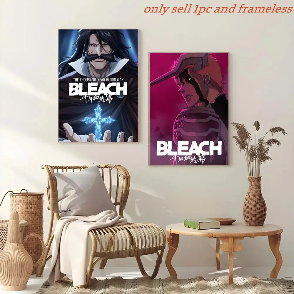 Anime Bleach Thousand-Year Blood War Poster Painting And Print Wall Art Picture For Home Room Decor Gifts