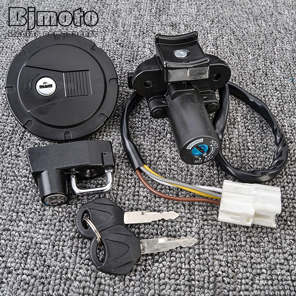 

27005-5185 Fuel Gas Cap Ignition Switch Seat Lock For Kawasaki KLX300 KLX300SM 2021 2022 2023 27005-0697 27016-5207 51049-0049