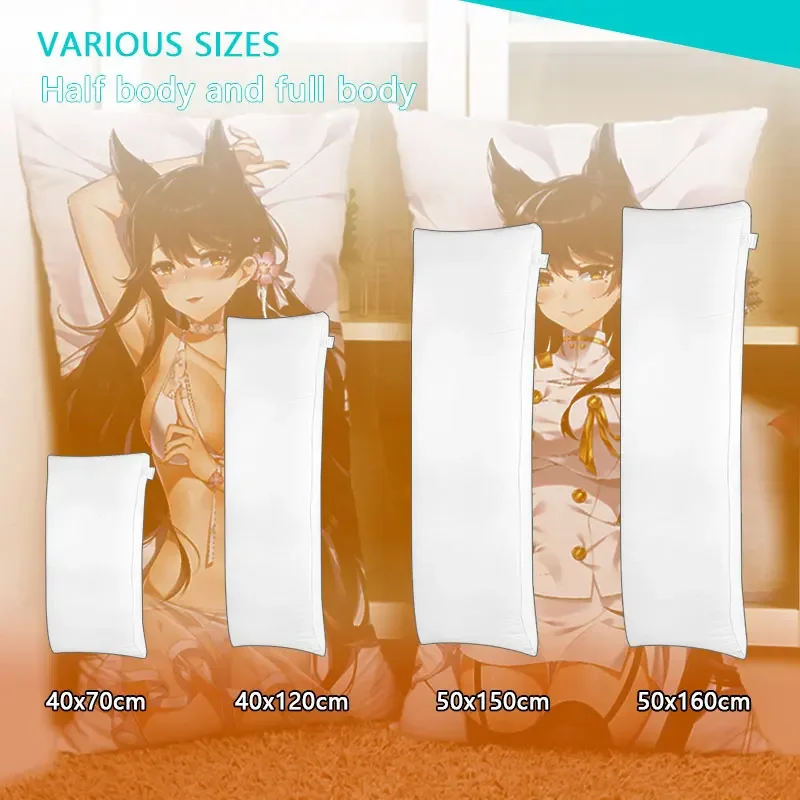 160x50CM Soft Large Body Pillow Anime Dakimakura Hugging Pillow Inner White Pillow Core Bed Pillows for Otaku Sleeping Cushion