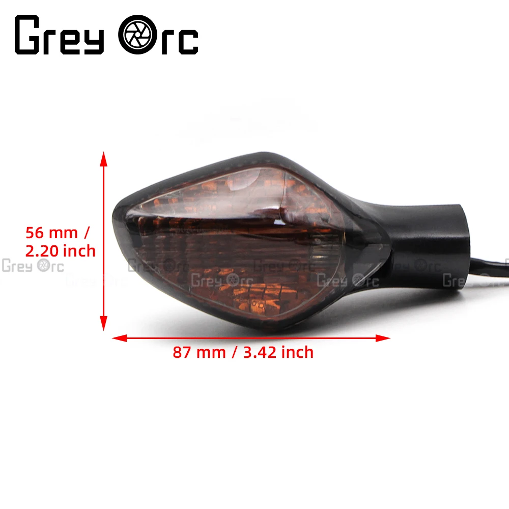 LED Turn Signal Light For HONDA CBR 500 R F X 650F CB650F NC750S 2014 2015 CRF250L 3 power cords Motorcycle Accessories