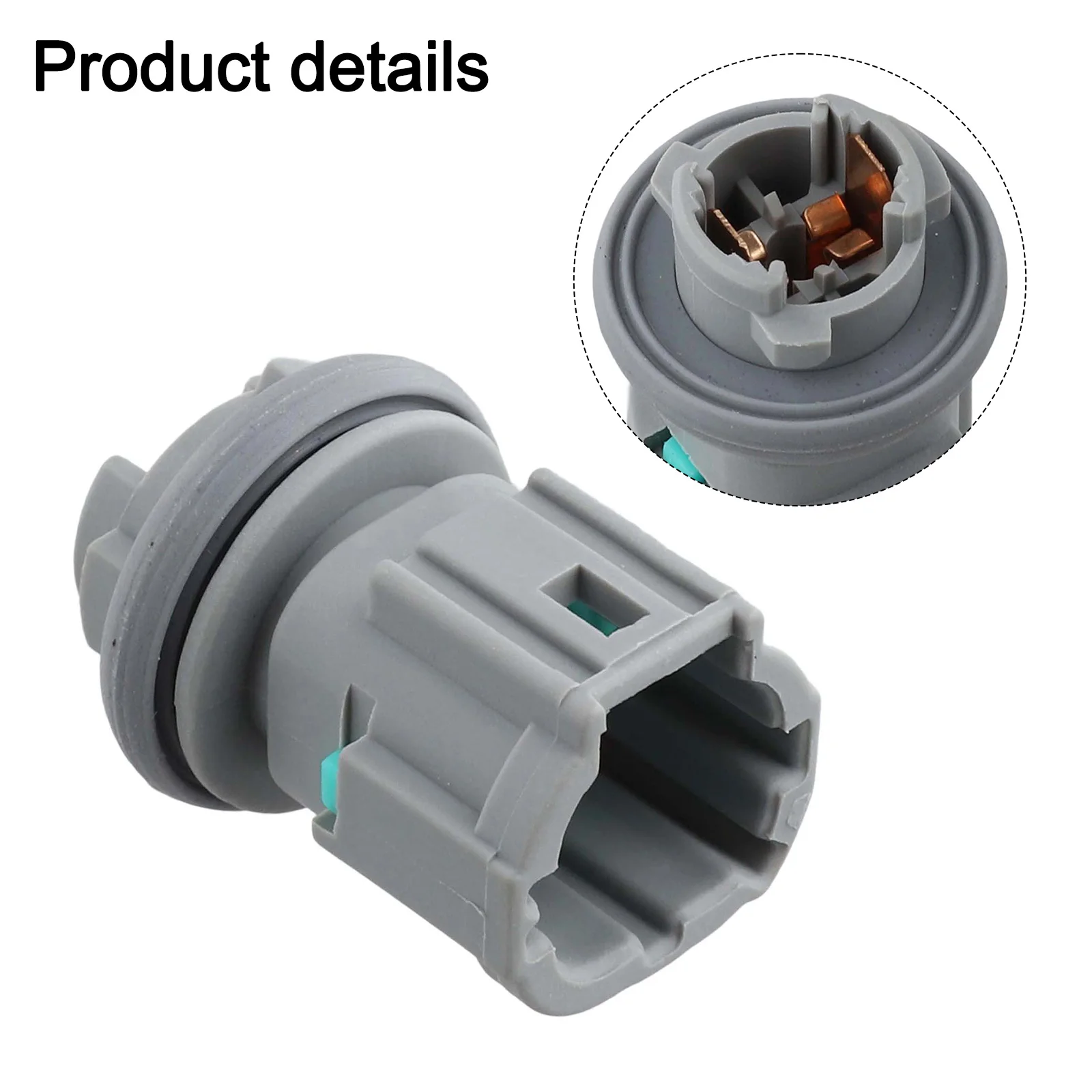 Gray Marker Bulb Socket Marker Lamp Bulb Socket Connector OEM Number 26250-70F00 Wear-resistant Design Practical Application
