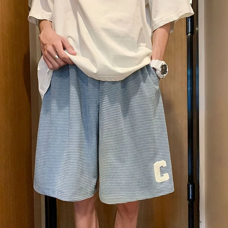 Shorts Women Leisure Letter Minimalist All-match Loose High Waist Popular Comfortable American Style Students Summer Classic New