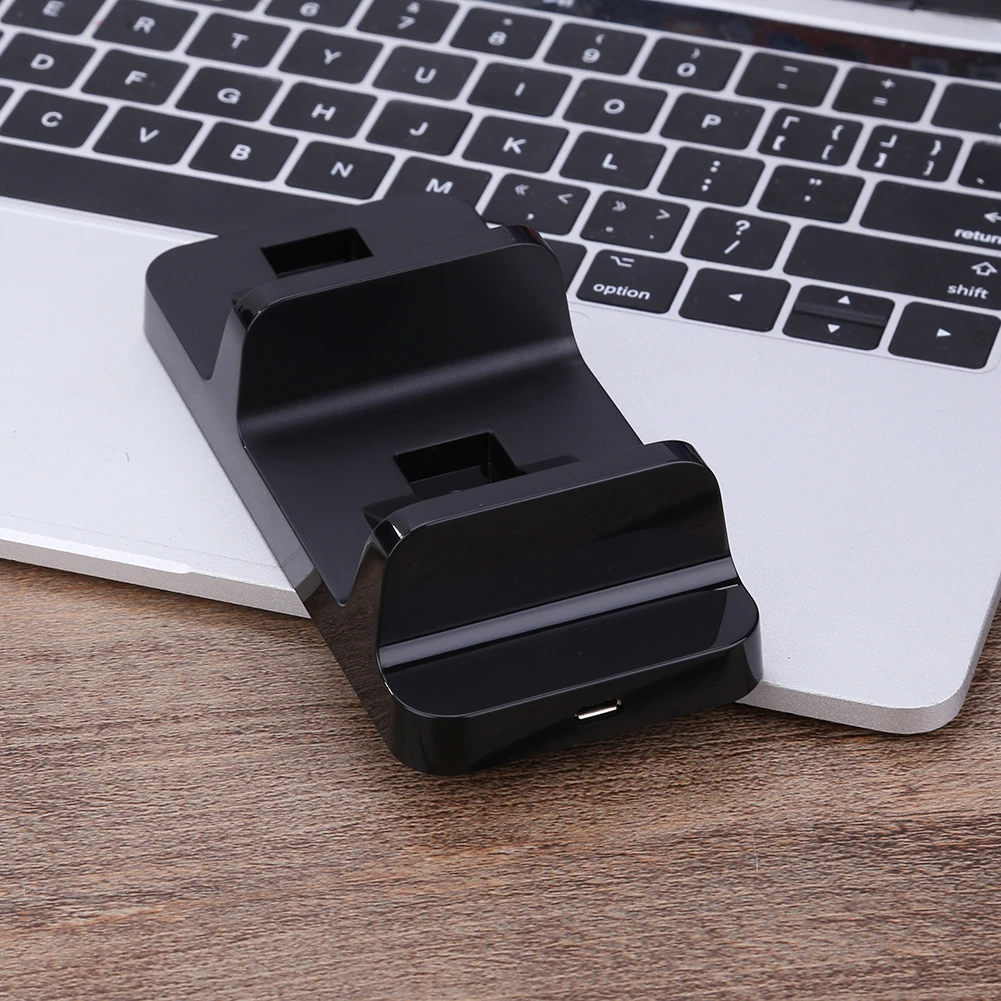 Мини-двойные зарядные устройства постоянного тока 5 В, USB-док-станция с двойной зарядкой, зарядное устройство для контроллера PS4