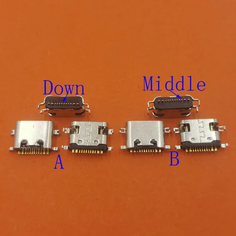2-50 шт. USB-разъем для зарядки, зарядное устройство Type-C для Blackview BV9100 BV6100 BV6300 S8 BV5900 BV6900 Pro BV6600 BV6600E