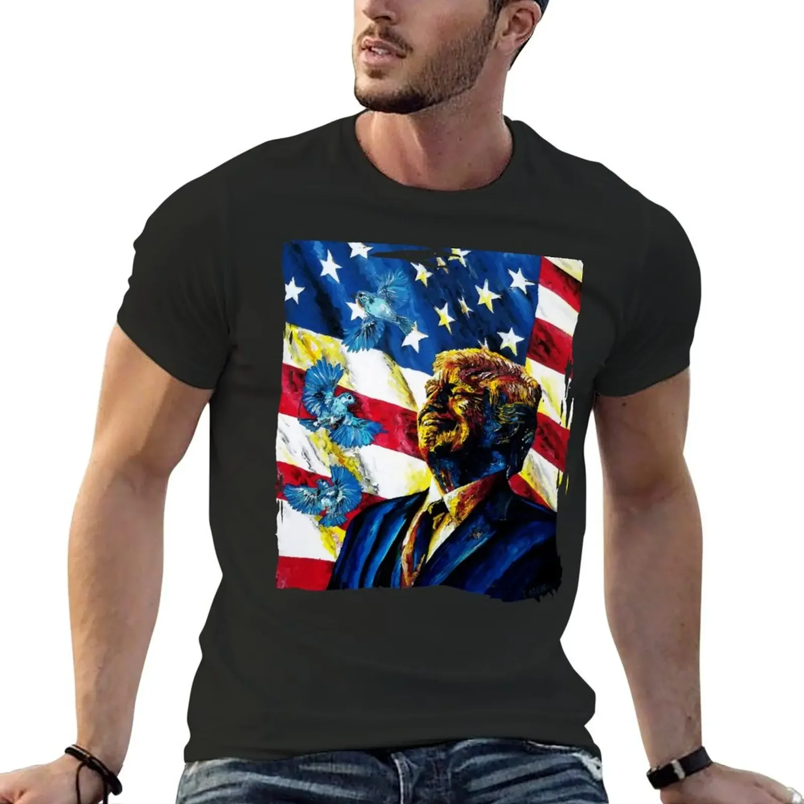 

Tweet Remix T-Shirt luxury designer Short sleeve tee oversized graphic tee mens fashion