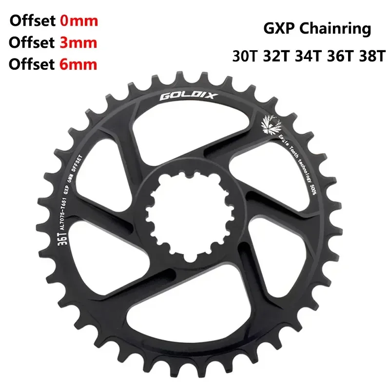 MTB Bicycle direct mount chainring 0/3/6mm Offset 30/32/34/36/38T Mountain Bike Chainwheel For  XX1 X9 XO X01  NX Direct Mount