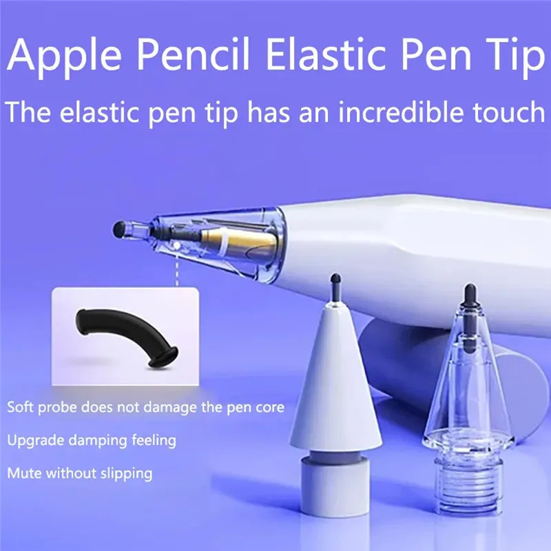 Lovebay Pencil Tips per Apple Pencil 1st/2nd punta di ricambio per pennino di ricambio per Apple Pencil punte per penna stilo con pennino di 1a/2a