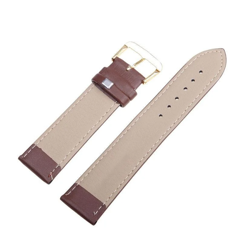 Watchband Soft Calf Genuine Leather Watch Strap 10/12/14/16/18/20/22mm High Quality Watch Band Accessories Wristband