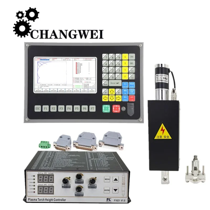 CNC Kit 2 Axis SF-2100C Plasma F1621 Torch Height Controller JYKB-100 Lifer