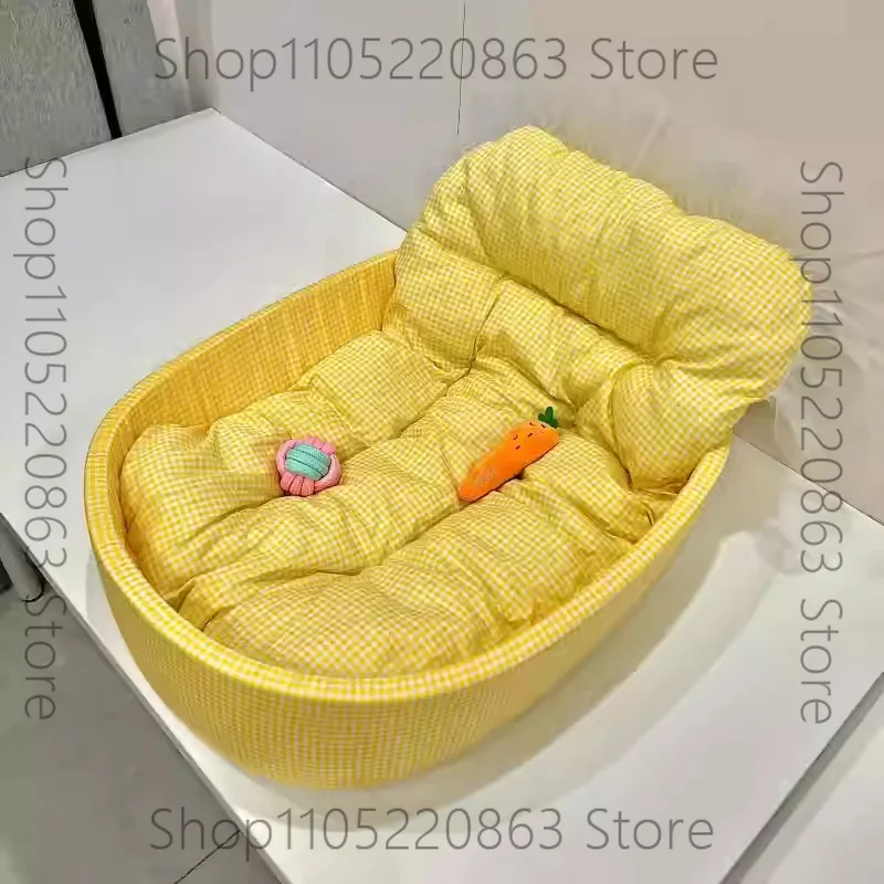 Dog Bed Pet Kennel Kennel Four Seasons Universal Winter Dopamine Cat Nest Deep Sleeping Nest Pet Supplies Spot