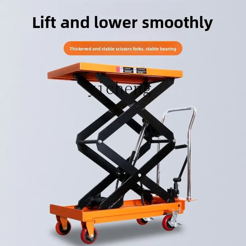 

X5-7 manual hydraulic lift truck electric lift table platform truck
