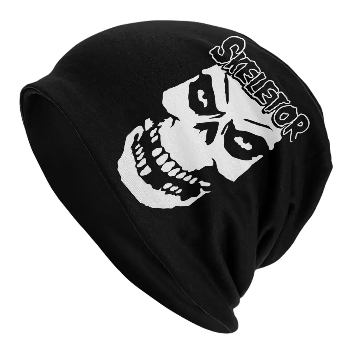 Skeletor Misfits Caps Rock Band Hip Hop Autumn Winter Ski Skullies Beanies Hat Spring Warm Thermal Elastic Bonnet Knitted Hat