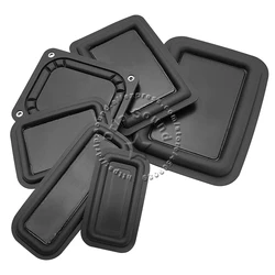 2pcs 32x58mm/36x86mm/50x65mm/59x69mm/60x85mm Square Speaker Passive Radiator Auxiliary Bass Woofer Rubber Vibration Plate