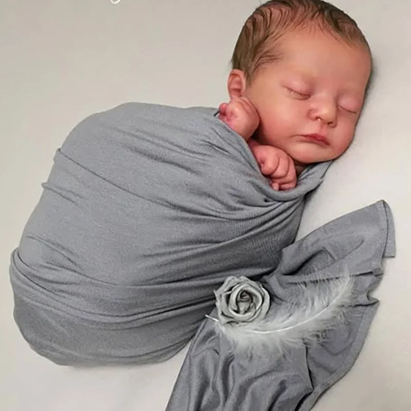 19Inch Baby Doll Kit Kai Unassembled Molds High Quality Lifelike Newborn Doll Parts DIY Toy （ Painted or Unpainted ）