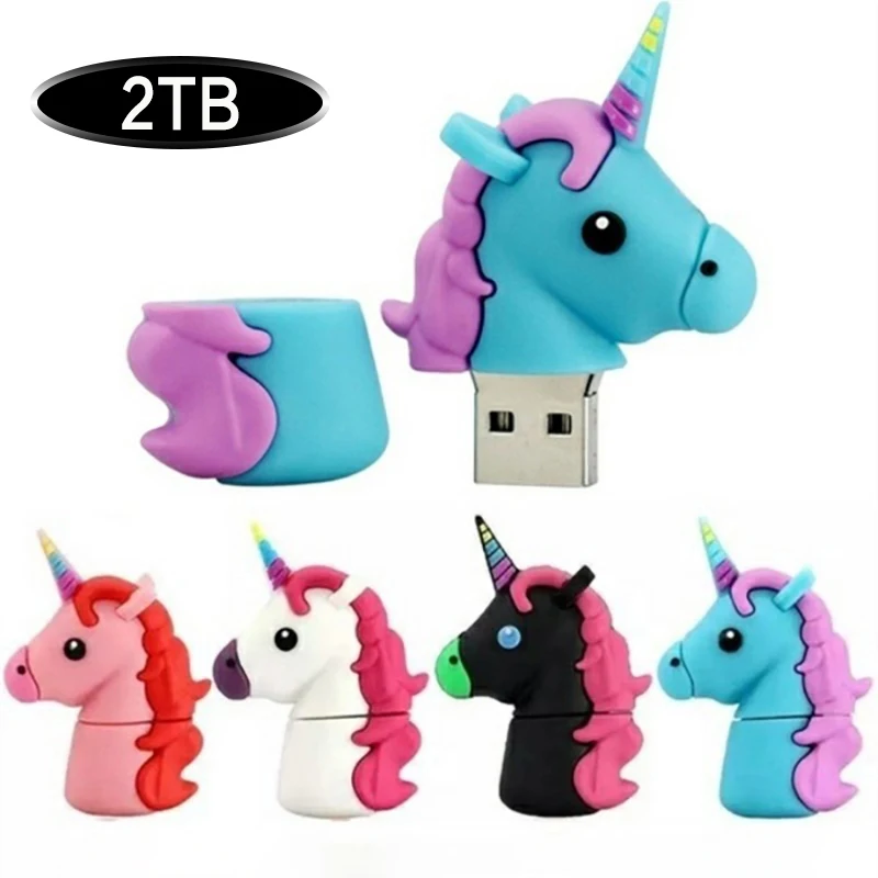 Baru usb flash drive 2TB pena drive флешка 2TB logam u disk memoria usb stick hadiah untuk Ponsel/PC/mobil/TV gratis logo