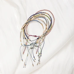 New Boho Miyuki Beaded Bracelets Simple Thin Bracelet Bohemian Pulsera Style Jewellery Armband for Women Jewelry Wholesale