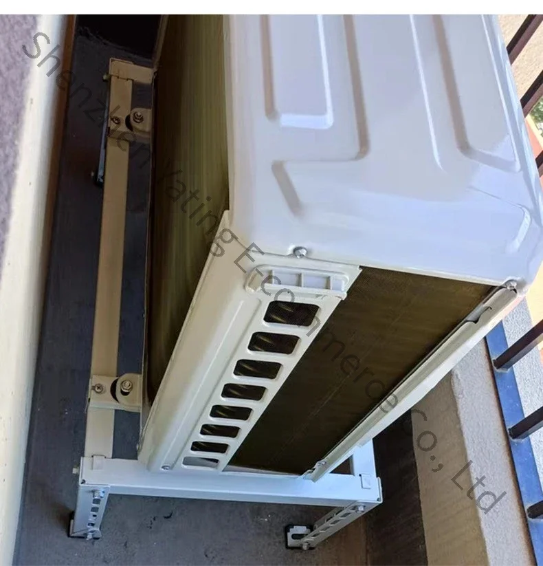 1pc Floor Mounted Shock-absorbing Shock-absorbing Frame Air Conditioning Outdoor Unit Bracket Angle Iron Frame Floor Frame