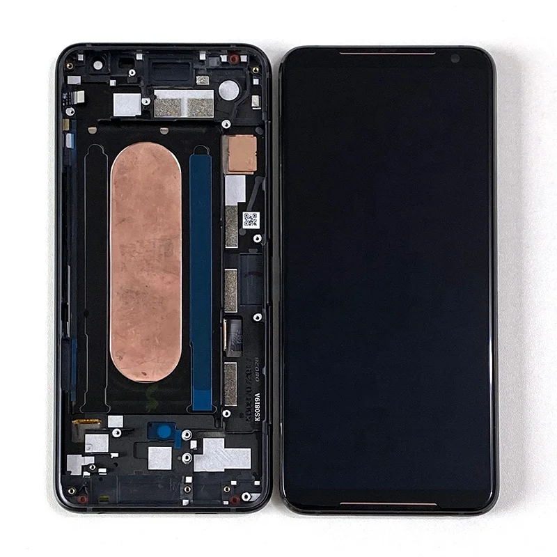 6.59"Original For ASUS ROG 2 ZS660KL LCD Display Touch Screen Digitizer For ASUS zs660kl Display with Frame Replacement I001DC