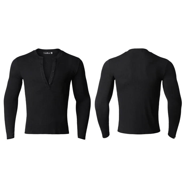 Long Sleeved Ballroom Dance Top Adults Performance Latin Dance Shirt Stage Training Clothes Men Modern Dancing Top