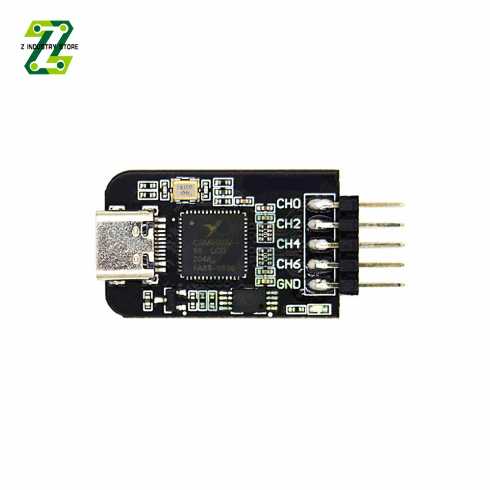 Logic Analyzer Type-C Interface Arm FPGA Debugging Tool 24m Sampling 8 Channels Analyzer Development Board Module