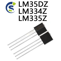 10PCS New and Original TO-92 LM35 TO92 LM35D LM334 LM335 Precision Temperature Sensor IC LM35DZ LM334Z LM335Z