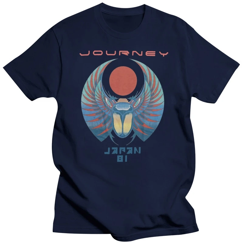 Journey Japan 81 S, M, L, XL, 2XL,3XL 4XL 5XL Silver T Shirt Men'S TShirts O-Neck Tee Shirt Men Clothing Top Tee