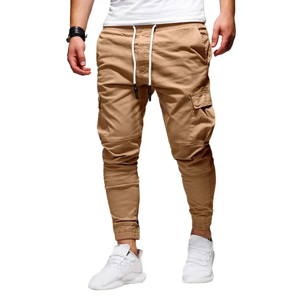 

Thick Men Cargo Pants Casual Men Joggers Cargo Multi Pocket Fashions Trousers 2025 High quality Drawstring Jogger Pants