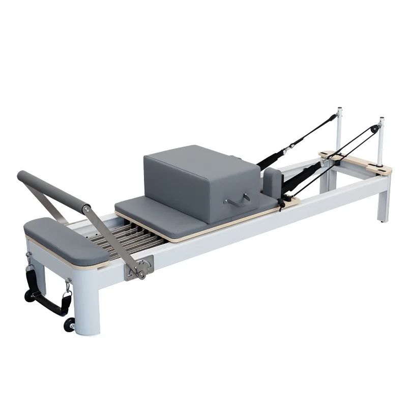 Pilates aluminum alloy small white bed yoga fitness equipment five-piece set household aluminum alloy Pilates core bed