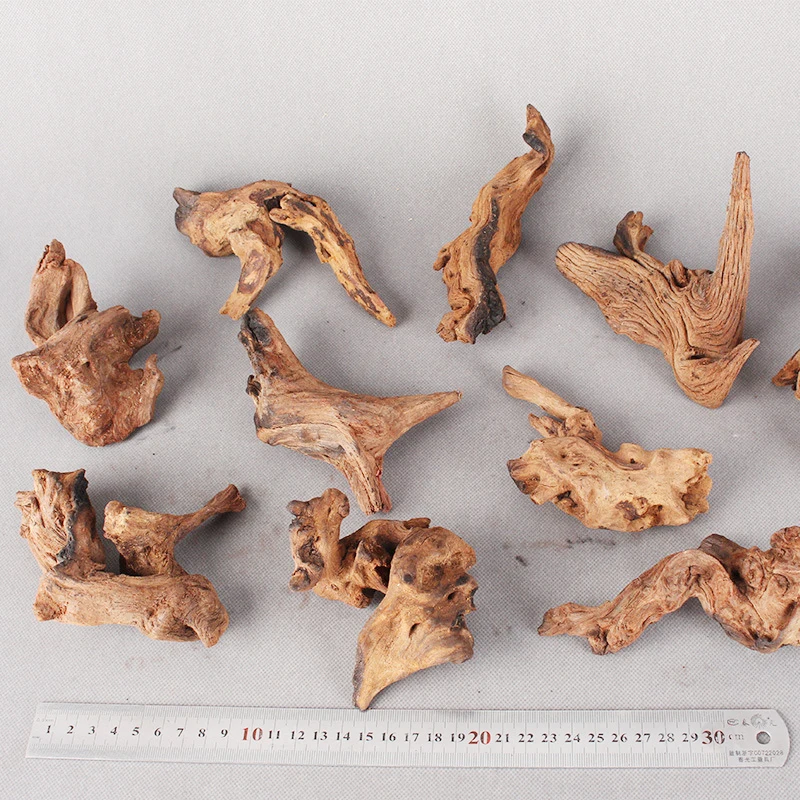 10/30CM Drift Wood Natural Tree aquarium decoration Fish Tank Driftwood Coral wood Climber Reptile Lizard Cork Pet Decor