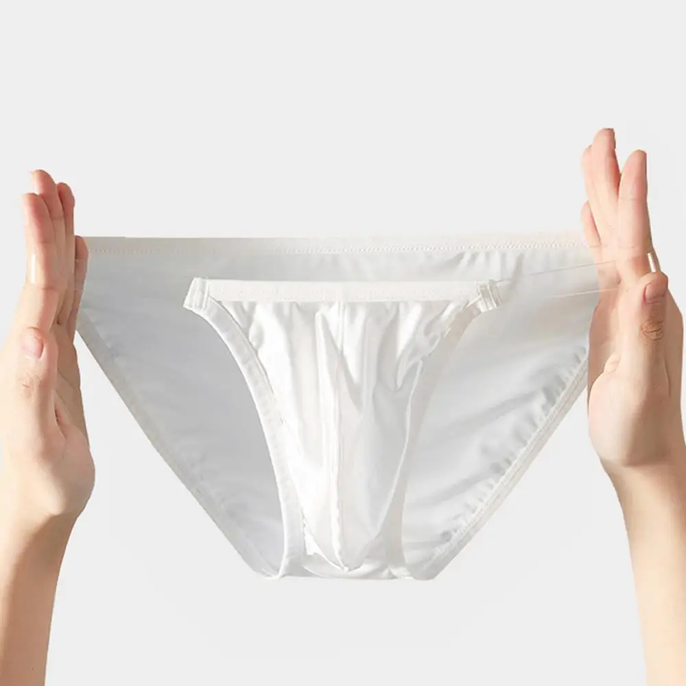 

Adjustable Low Waisted Underwear Sexy Men Bikini Briefs Men's Breathable Panties Slip Erotic Underpants Male Soft Knickers