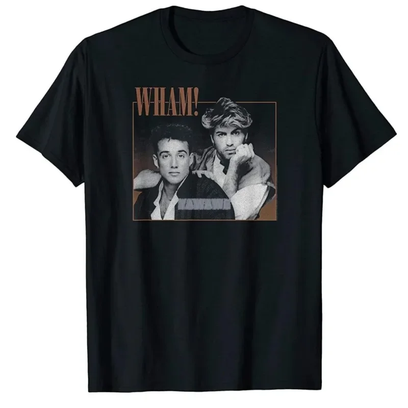 man brand t shirt Mens summer t-shirt Wham! - Where Did Your Heart Go T-Shirt cotton tshirt men tee shirt euro size teeshirts